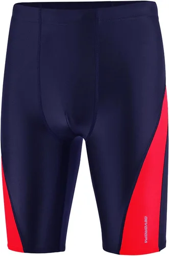 Miniatura 20 de DEVOROPA Jammers de Natación para Niños, Trajes de Baño de Equipo Competitivo Juvenil, Traje de Baño de Carreras, Pantalones Cortos de Natación