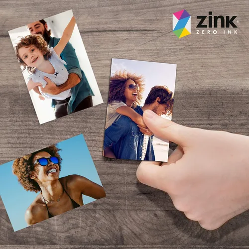 Miniatura 3 de Zink Papel fotográfico instantáneo prémium de 2 x 3 pulgadas (paquete de 50) compatible con cámaras e impresoras Polaroid Snap, Snap Touch, Zip