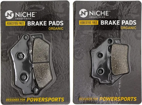 NICHE Juego de pastillas de freno para KTM 690 Enduro R 60013030000 75013090000 delantero trasero orgánico