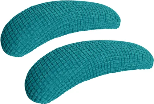 Miniatura 42 de Forcheer - Fundas elásticas para reposabrazos de silla de oficina, resistentes al agua, de Spandex y Jacquard, para sillas de oficina y computadora