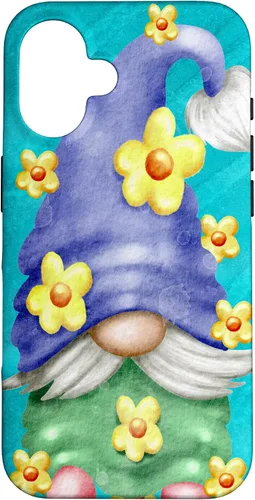 Miniatura 32 de Floral Spring Gnome for Garden Mom and Summer Cute Flower Case for iPhone 17