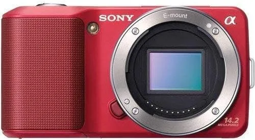 Miniatura 2 de Sony a (Alpha) NEX-3 Cámara digital de 14.2 MP - Rojo (solo cuerpo)