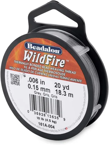 Miniatura 24 de Beadalon Wildfire Ultra - Beading Thread, Beading Supplies for Crafters, Jewelry Makers, Beaders. Braided Fishing Line