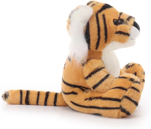 Miniatura 5 de Apricot Lamb Toys - Peluche clásico de tigre, suave, perfecto para niños (tigre amarillo, 7 pulgadas)