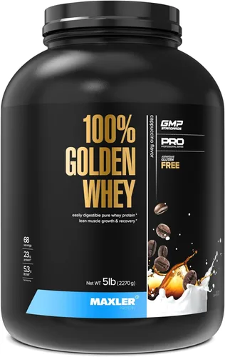 Miniatura 14 de Maxler 100% proteína de suero de leche dorada – 0.88 oz de proteína de suero de alta calidad en polvo por porción – Pre, post e intra entrenamiento