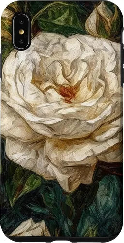 Miniatura 10 de Funda para iPhone 13 Van Gogh Art White Flower White Roses