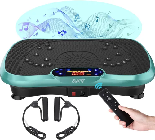Miniatura 23 de AXV Vibration Plate Fitness Platform Exercise Machine Vibrating Shaking Full Body Shaker Workout Vibrate Stand Shake Board Sport for Weight Loss Fat