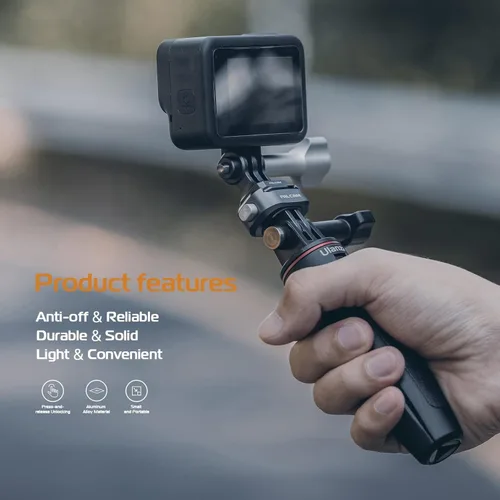 Miniatura 4 de ULANZI Falcam F22 Kit de liberación rápida para cámara de acción y DJI OSMO - Adaptador de montaje de cámara de acción de aluminio convertido a