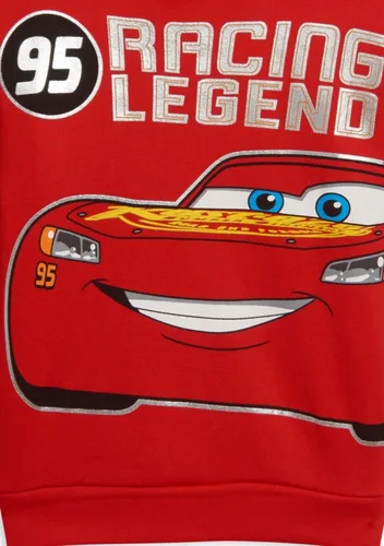 Miniatura 4 de Disney Pixar Cars Lightning McQueen - Conjunto de sudadera con capucha y pantalones de vellón