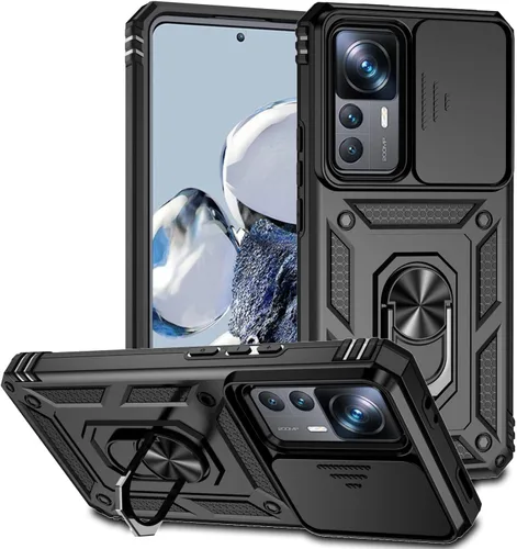 Miniatura 165 de Funda para Xiaomi Redmi Note 12 Pro 5G, con cubierta deslizante para lente de cámara, funda para Xiaomi Poco X5 Pro 5G, funda anticaída de absorción