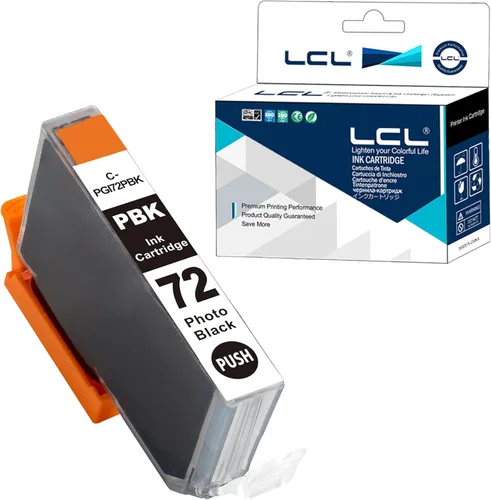 Miniatura 6 de LCL Cartucho de tinta de repuesto compatible para PGI-72 PGI-72CO Pro-10 Pro-10s (1 paquete de optimizador Chroma)