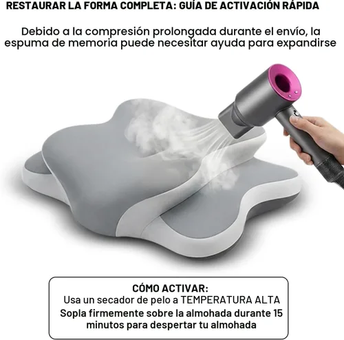 Miniatura 7 de Almohada para la apnea del sueño con dolor de cuello y alivio de ronquidos, almohada cervical ortopédica, almohada ergonómica de espuma
