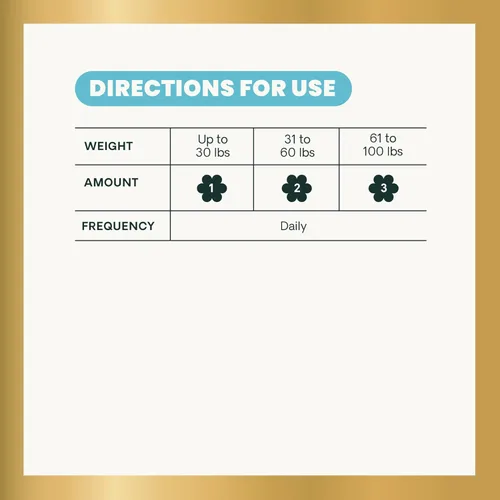 Miniatura 9 de VetriScience Eye & Vision - Masticables para la salud para perros, astaxantina y extracto de arándano, vitaminas y antioxidantes para los ojos
