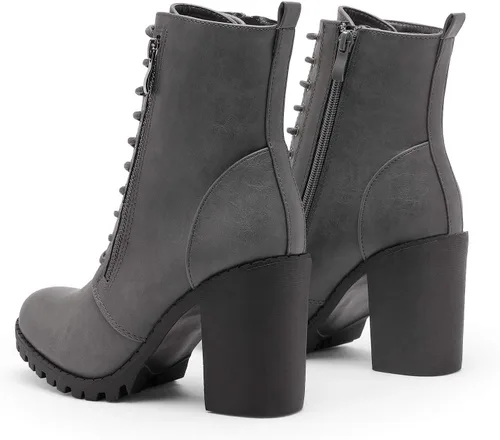 Miniatura 2 de DREAM PAIRS - Botines de tacón grueso para mujer