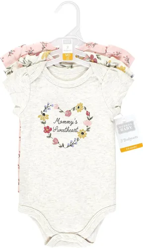 Miniatura 407 de Hudson Baby baby-girls Cotton Bodysuits 3-pack