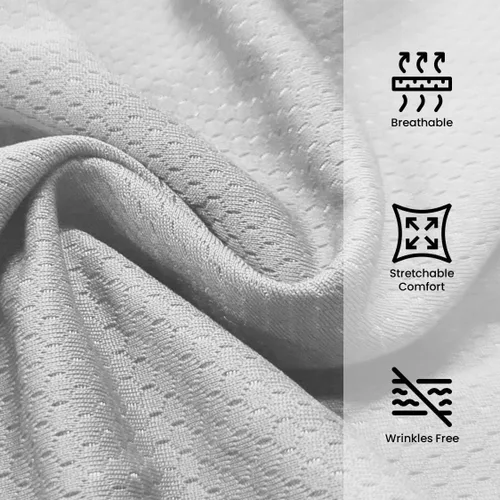 Miniatura 11 de TopTie Pantalones cortos de baloncesto de malla de 7 pulgadas con bolsillos para hombre, pantalones cortos deportivos activos de 2 tonos, pantalones