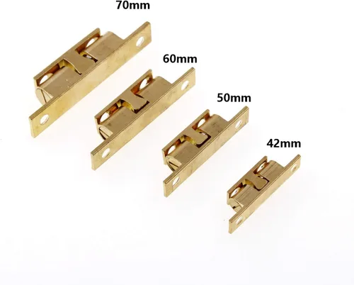 Miniatura 6 de Pestillo magnético de latón macizo para puerta de armario, cierres de armario, imanes para muebles, cierre de puerta de caravana, tensión de bola