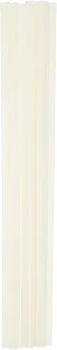 Miniatura 21 de MECCANIXITY Varillas de soldadura de plástico de 13.2 pulgadas, varillas redondas de doble hebra, varillas de soldadura ABS para soldador de Blanco