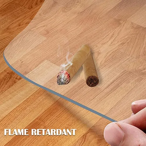 Miniatura 3 de Alfombrillas para sillas de suelo duro, 0.059 in de grosor, protector de mesa transparente para mesa de comedor, protector de mesa de plástico
