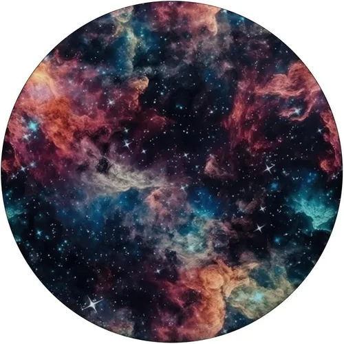 Miniatura 3 de PopSockets estéticos de nebulosa espacial Galaxy intercambiables PopGrip