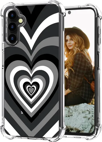 Miniatura 40 de Hungo Funda compatible con Samsung Galaxy S23 con diseño floral y bonito diseño transparente, femenino para mujeres y niñas, con hermoso clavel