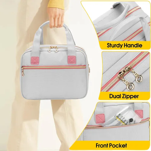 Miniatura 5 de Damero Bolsa para extractor de leche compatible con el extractor de leche eléctrico Medela, bolsa de transporte para extractor de leche