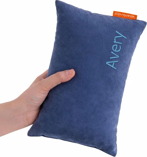 Miniatura 49 de Almohada de microfibra Pipsqueak - Pequeña, Mini, Pequeño - 27.9 x 17.8 cm - Perfecta para viajes, autos, aviones, camping, perros, niños pequeños