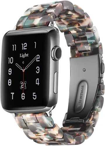 Miniatura 26 de Bandas para Apple Watch Light House - Correas de resina ligera de moda para iWatch para mujeres y hombres 38mm/40mm/41mm/42mm (Series 11 10)