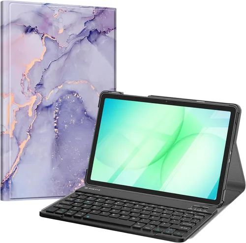 Miniatura 12 de FINTIE Funda de teclado para Samsung Galaxy Tab A11+ Plus 2025/A9+ Plus de 11 pulgadas 2023, funda delgada y ligera con teclado Bluetooth