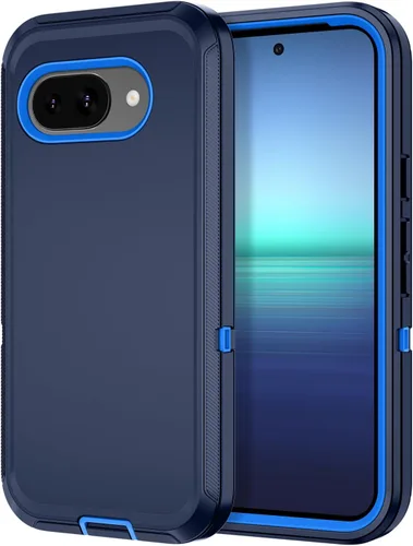 Miniatura 18 de I-HONVA Funda para Google Pixel 7 a Prueba de Golpes/Polvo/Caídas de 3 Capas con Protección Completa del Cuerpo [Sin Protector de Pantalla] Funda