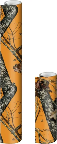 Miniatura 40 de Mossy Oak Patrones de Caza en Rollo de Camuflaje Mate, Envoltura de Vinilo Autoadhesiva, DIY (48"x12", Break-Up Country)
