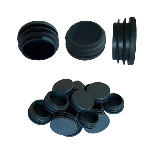 POCADOM - Tapón redondo de tubo, 1-1/2 pulgadas, 16 unidades, tapa de extremo de tubo, tapones de plástico, tapón de acabado deslizante para silla,