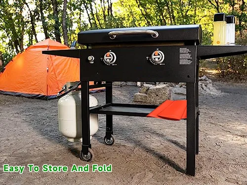 Miniatura 6 de Favfully - Tapete de silicona para parrilla, cubierta de parrilla de 22 pulgadas, funda protectora para parrilla Blackstone de 22 pulgadas