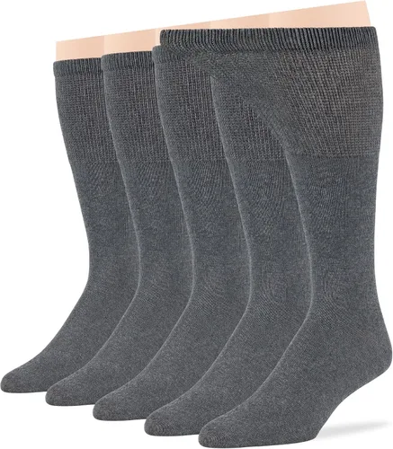 Miniatura 56 de 7BIGSTARS KINGDOM Calcetines de algodón para hombre, diabéticos, no vinculantes, paquete de 5 unidades, talla L/XL, Azul mezclilla, verde oliva
