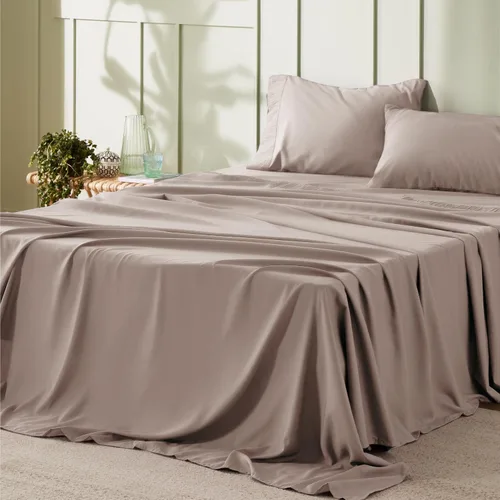 Miniatura 45 de Bedsure Sábanas de tamaño King – Sábanas suaves para cama de tamaño King, 4 piezas de hotel de lujo verde menta, juego de sábanas refrescantes de 11