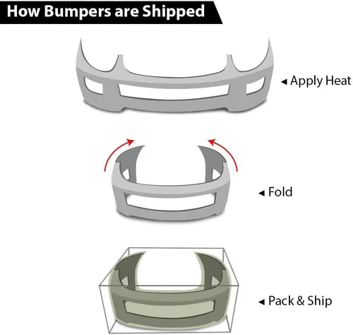 Miniatura 9 de PIT66 Cubierta para paragolpe frontal con orificios para luces antiniebla Preparada Compatible con Hyundai Tiburon 2005-2006 865112C500 HY1000153