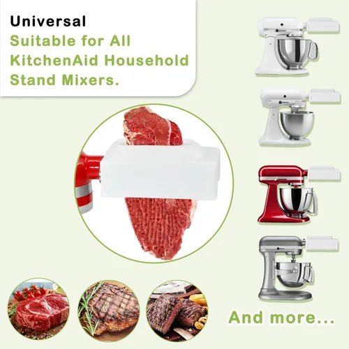 Miniatura 3 de Accesorio ablandador eléctrico de carne para todas las batidoras de pie KitchenAid, accesorio KitchenAid, ablandador de carne, accesorios Cuber