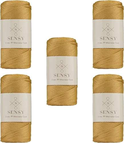 Miniatura 14 de Sensy Premium Cuerda de Poliéster de 2mm 251 Yardas Cuerda de Polipropileno 100% Cordón de Macramé 2mm Cordón para Bolsa de Ganchillo Cuerda