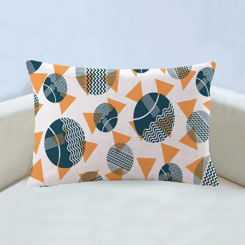 Miniatura 10 de Funda de almohada estampada, respaldo de dormitorio, almohada cuadrada con patrón de alce nórdico moderno, decoración para el hogar y la sala