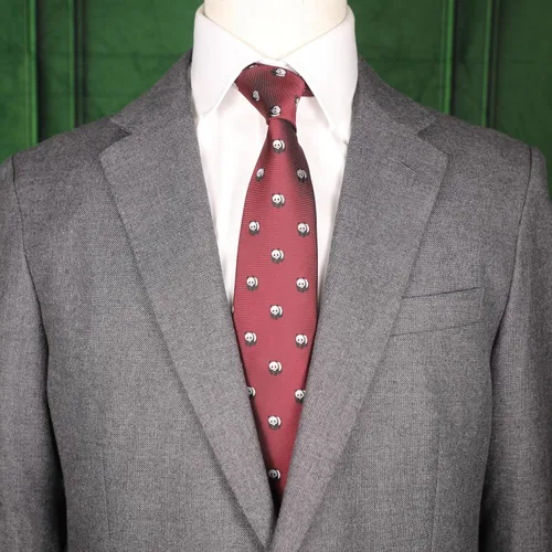 Miniatura 2 de Corbata de patrón animal con caja de regalo Corbata de patrón de animales marinos Corbata de regalo de cumpleaños del día