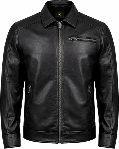 Miniatura 5 de Rauly Genuine Leather Jacket Men Biker Style Zip Up Real Lambskin Motorcycle Jacket Men