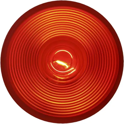 Grand General 75922 - Luz LED sellada de 4 pulgadas con lente roja Rojo/Rojo
