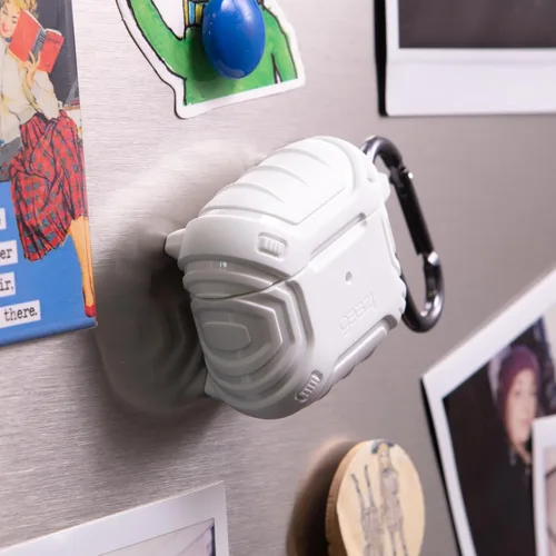 Miniatura 6 de ZAGG Max Protection AirPods Pro - Funda ligera y duradera en color blanco, compatible con cargadores inalámbricos