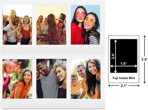 Miniatura 3 de Película instantánea Fujifilm Instax Mini (10 paquetes de 2 unidades, 200 fotos totales) para cámaras Instax