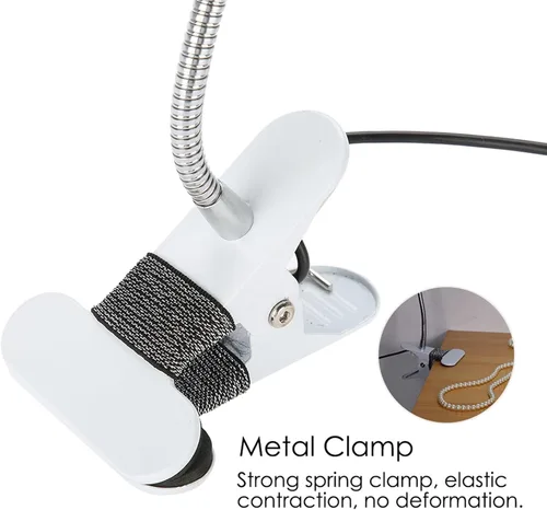 Miniatura 4 de Maquillaje, USB Maquillaje Tatuaje Lámpara LED, Lámparas de Belleza, Microblading Luz Belleza con Abrazadera LED Lámpara de Escritorio para Cejas