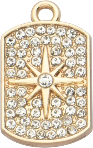 Miniatura 35 de Paquete de 20 dijes de diamantes de imitación chapados en oro, accesorios de cristal para collares, pulseras, joyería, manualidades, bricolaje