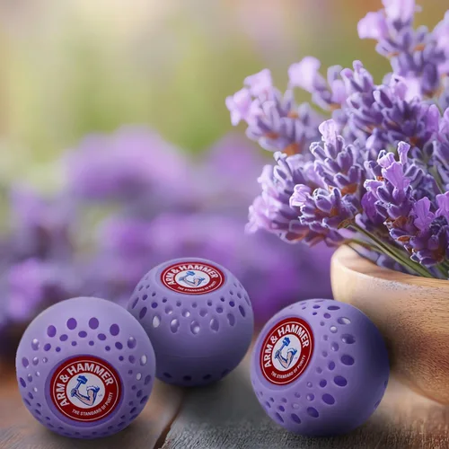 Miniatura 5 de Arm & Hammer Odor Busterz - Bolas desodorizantes de lavanda, ambientador y eliminador de olores, frescura de larga duración para el hogar, baño