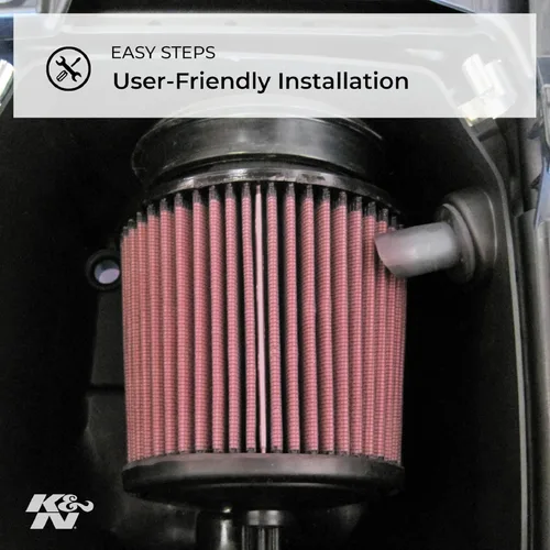 Miniatura 5 de K&N Filtro de Aire del Motor: Alto Rendimiento, Premium, Filtro de Aire para Motos: Compatible con 2006-2018 YAMAHA