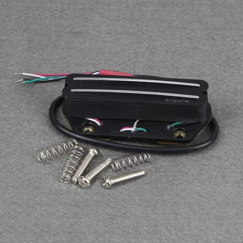 Miniatura 7 de OriPure Alnico 5 Pastillas Humbucker de doble carril caliente TL Pastilla puente 13.6K Fit TL estilo guitarra eléctrica parte Doble riel 13.6K