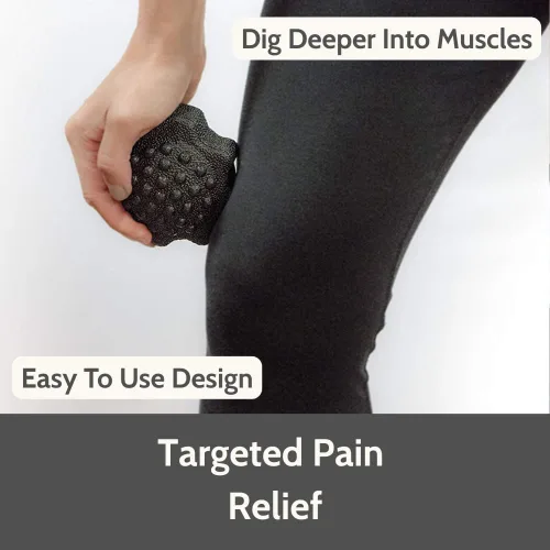 Miniatura 4 de Rollga Activador: la mejor bola de masaje para liberación miofascial, terapia de punto de activación, punto de acupuntura y yoga. Masaje de pies